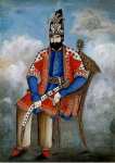Portrait of Muhammad Shash - Hermitage